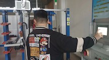 工业机器人实验室调试完毕