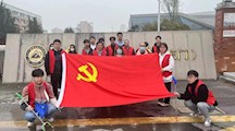 智能制造学院文明城市创建热情不减